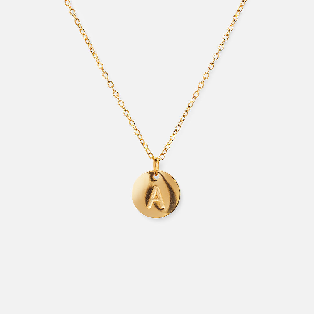 Letterketting 18K goldplated - Josephine Nord