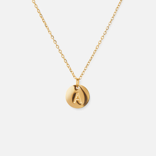 Letterketting 18K goldplated - Josephine Nord