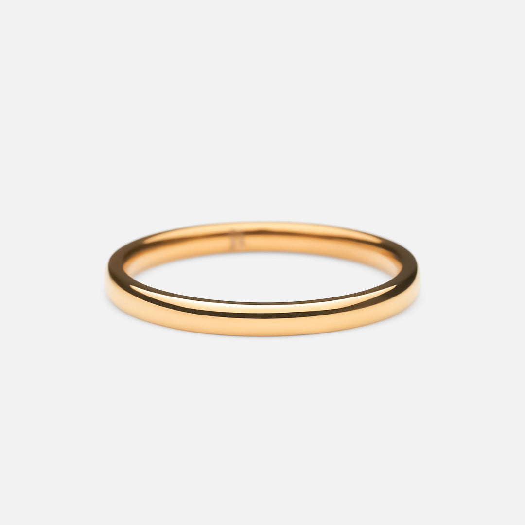 Delicate ring 18K goldplated 2 mm - Josephine Nord