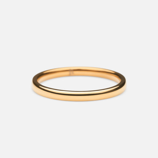 Delicate ring 18K goldplated 2 mm - Josephine Nord
