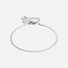 Platte Snake Armband Zilverkleurig 2 mm