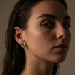 Sunset Circle Studs Oorbellen 18K Goldplated