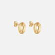 Sunset Circle Studs Oorbellen 18K Goldplated