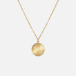 Ronde Sun Ketting 18K Goldplated