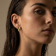 Sunset Column Oorbellen 18K Goldplated