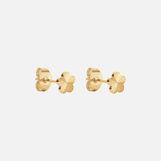 Sunset Flower Studs Oorbellen 18K Goldplated