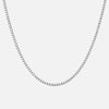 Tennis Supreme Zirkonia Ketting Zilverkleurig 3 mm