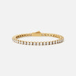 Tennis Supreme Zirkonia Armband 18K Goldplated 3 mm