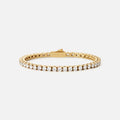 Tennis Supreme Zirkonia Armband 18K Goldplated 3 mm