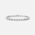 Tennis Supreme Zirkonia Armband Zilverkleurig 4 mm