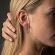 Zirkonia Hoops Oorbellen 18K Goldplated 24 mm